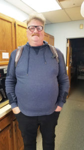 John Mills of Rochester was once homeless. Today he volunteers at Dimitri House