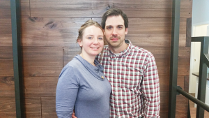 Lainey and Derek Barclay of Pivot Acupuncture, which operates in Bergen and Rochester. In addition to being an acupuncturist, Derek has a background in physical therapy. “A combo of PT and acupuncture is much more effective than one alone,” he says. 