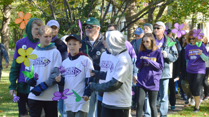 A recent Walk to End Alzheimer’s event in the Finger Lakes. The Walk is one of the most popular events organized by Rochester chapter of Alzheimer’s Association.