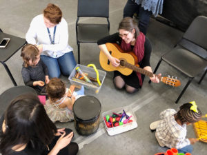 Collaborative play through musical exploration at Hochstein’s Musical Mystery Tour.