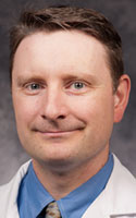 Christian Klein, ophthalmologist with UR Medicine’s Flaum Eye Institute in Rochester.