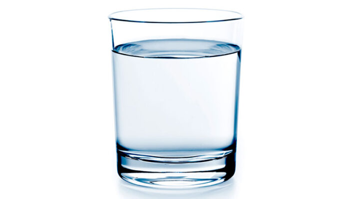 Glass of water